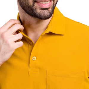 Polo en coton pour homme, grande taille, décontracté, personnalisé, manches courtes, 100 % coton - Product Image 2