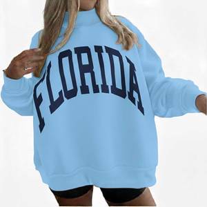 Sudaderas de Invierno de Manga Larga con Estampado Tie Dye en la Parte Delantera, Fabricante Mayorista, Personalizadas, 100% Algodón, Cuello Redondo, para Mujer - Product Image 6