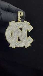 Colgante de Lujo con Letra de Moissanita VVS1 para Hombre, Estilo Hip Hop Rapper, con Diamantes Engastados, para Mujer - Product Image 4