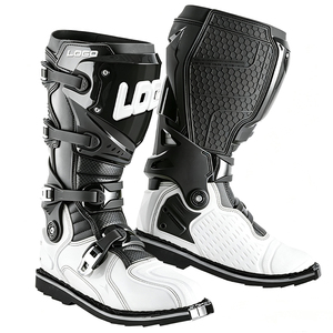 Nouvelles bottes de moto <span class=keywords><strong>enduro</strong></span> tout-terrain 2026 <span class=keywords><strong>pour</strong></span> hommes avec protection de tibia en TPU et quatre boucles métalliques - Product Image 3