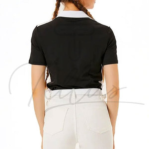 Camiseta Casual de Manga Corta para Mujer, Color Sólido, 100% Algodón, Secado Rápido, Transpirable, de Alta Calidad, Personalizable y Moderna - Product Image 2