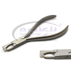 Pince orthodontique pour arches linguales, conception à courbure spécifique, instruments en acier pour la fabrication d'arches linguales par Blush Surgical - Product Image 2