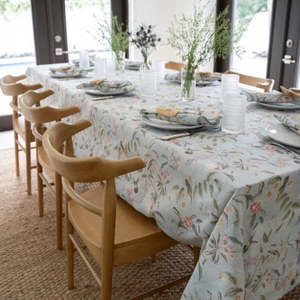 Ravello Elegant Floral Printed <b>Tablecloth</b> for Home Dining and Entertaining - Product Image 3