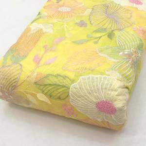 Malty embroidery fabric custom fancy textile fabric net fabric organza fabric for fashion garment wholesale export global supply - Product Image 5