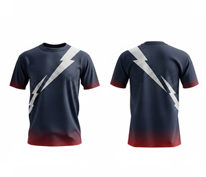 Custom Fitness Sublimation Breathable Short T-Shirt Performance Sportswear | <b>Men</b> Women Adults Sizes | Lightweight Quick Dry - Product Image 1
