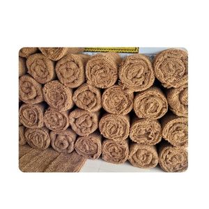 TOP QUALITY 2026 Coir Mat For Luxury Hotel Entrance Decor 100% Natural Wood Pure Clean Safe Designer Sustainable Welcome Rug - Product Image 4