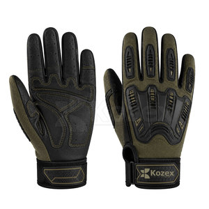 Gants de mécanicien en cuir de haute qualité pour les travaux de réparation quotidiens avec une conception flexible et un mouvement confortable des mains - Product Image 6
