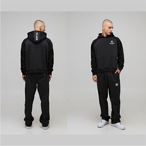 Chándal de algodón negro para hombre - Product Image 6