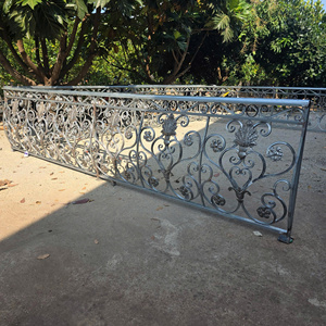 Barandilla de Balcón Moderna Minimalista de Hierro Forjado, Galvanizada y Resistente a la Oxidación, para Balcones de Viviendas - Product Image 3