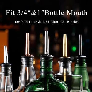 Set da 12 Versatori Automatici per Bottiglie di Liquore con Adattatori, Accessori per Bottiglie di Olio d'Oliva e Liquori - Product Image 2