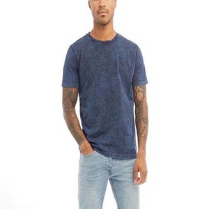 Custom Acid Wash Vintage T Shirts Men's 100% Cotton Regular Fit Plus Size High Street Casual Breathable Eco-Friendly Summer - Product Image 2