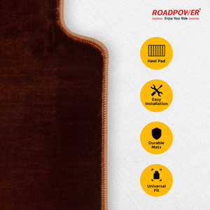 Alfombrillas Universales para Auto ROADPOWER (RP-MAT-130), Color Negro Premium, Resistentes, Impermeables y Fáciles de Limpiar - Product Image 4