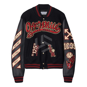OEM Custom Logo <b>Waterproof</b> Breathable Windproof Varsity <b>Jackets</b> Adults Stand Collar Pocket Decoration Factory Wholesale Oversize - Product Image 1