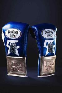Guantes de Entrenamiento Profesionales No Boxing No Life con Cordones, Calidad Premium, 100% Cuero Genuino, Logotipo y Diseño Personalizados - Product Image 3