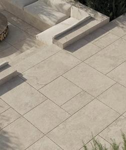 กระเบื้องปูพื้นภายนอกลายหินสีเบจแบบด้าน ขนาด 600x900 มม. สำหรับสวน ลานบ้าน และทางเดิน - Product Image 2
