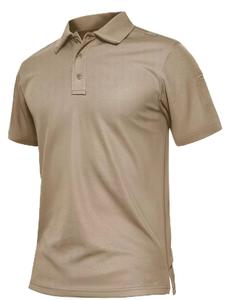 Chemises polo neuves pour homme, manches courtes, été, style décontracté, couleurs contrastées, coton, grandes tailles, sport, broderie. - Product Image 4