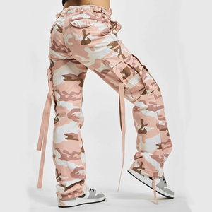 OEM 2026 Comfortable <b>Cargo</b> <b>Pants</b> for Women Stylish Utility Trousers with Relaxed Fit and Large Pockets for Daily <b>Work</b> Wear - Product Image 6