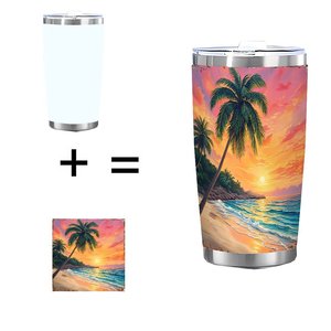 Stainless Steel Tumbler 20oz Vacuum <b>Insulated</b> Custom Logo Drink <b>Cup</b> Corporate Gift Wholesale - Product Image 1