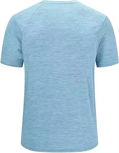 T-shirt en coton pour homme, tissu doux, vêtement basique, t-shirt en coton uni pour homme, vêtement décontracté, fabricant de t-shirts en coton pour homme - Product Image 2