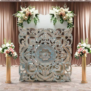 Hand Carved Eco-Friendly MDF Art Deco Traditional Scenic Hanging <b>Wall</b> <b>Decorative</b> Panel for Office Home Use Wedding/Birthday - Product Image 6