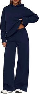 Women's Oversized <b>Hoodie</b> Tracksuit Set Premium Fleece <b>Hoodie</b> Jogger Set For Women Women's Athleisure <b>Hoodie</b> And Sweatpants Set - Product Image 1