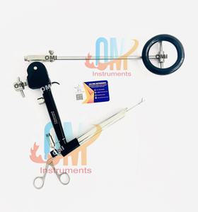 Laryngoscopes optiques à rétention automatique OldMed ORL Ensemble de laryngoscopes opérationnels de haute qualité Tube de laryngoscope en expansion médical - Product Image 5