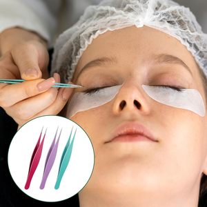 Juego de 3 Pinzas de Punta Fina para Pelo Encarnado, Pinzas de Acero Inoxidable para Eliminar Puntos Negros, para Vello Facial y Cejas - Product Image 6