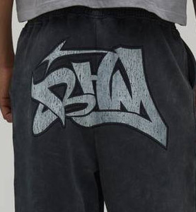 Pantalones Deportivos Personalizados al por Mayor para Hombre, Pantalones Deportivos Casuales de Felpa de Algodón con Estampado DTF, Fabricación OEM ODM con Logotipo Personalizado - Product Image 3