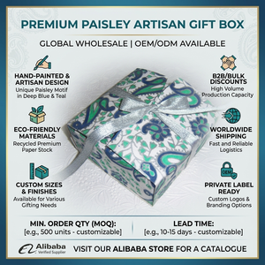 Cajas de Regalo Biodegradables con Diseño Artístico Impreso para Bodas, Eventos, Diseños Personalizados, Empaque Resistente para Bebidas, Suministro al por Mayor - Product Image 6