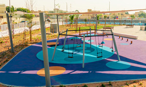 Gránulos de caucho EPDM de 1-4 mm, ecológicos, no tóxicos, con bajo contenido de TVOC, son adecuados para superficies de parques infantiles interiores. - Product Image 6