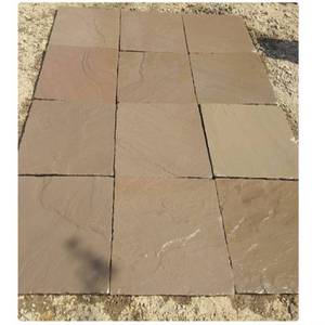Autumn Brown Patio Pack Sandstone Slabs for Natural Courtyard Paving <b>Gardens</b> and Terraces Design - Product Image 1
