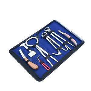 Kit de Herramientas de Herrador Profesional con Cortador de Pezuñas, Alicates para Recortar Pezuñas de Potros, Probador de Pezuñas, Lima, Pulidor y Juego de Cuchillos Curvos en Forma de D - Product Image 1