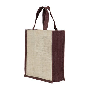 Bolsa de Yute de Alta Calidad, Multiusos, Reutilizable, para el Trabajo, el Mercado, Viajes y Uso Diario - Product Image 4