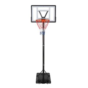 Canestri da Basket Portatili Regolabili in Altezza per Esterni 7ft 10ft per Adulti e Adolescenti Attrezzatura da Campo YJ - Product Image 1