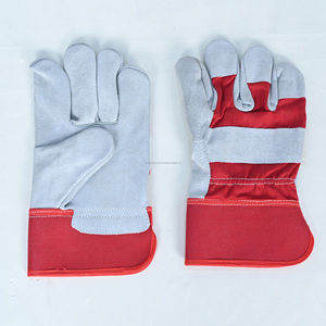 Gants de gréeur durables en cuir fendu Gants de travail de sécurité pour la construction, l'exploitation minière et l'utilisation industrielle Vente en gros directe d'usine - Product Image 6