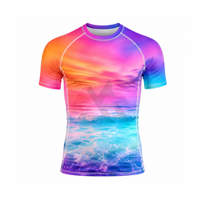T-shirt de compression à manches longues pour homme – Idéal pour l'entraînement, le fitness, la course à pied, la gym – Performance athlétique, séchage rapide, haut de sport - Product Image 1