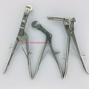 BISONS Coupe-épingles et coupe-fils orthopédiques en gros |   Ciseaux à os en acier inoxydable K-Wire, instrument chirurgical - Product Image 2