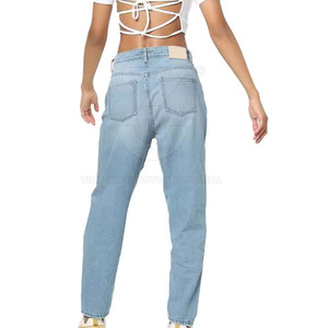 Pantalones Vaqueros Premium Personalizados para Mujer, Estilo Moderno con Tela Resistente y Fabricación Directa de Fábrica - Product Image 6