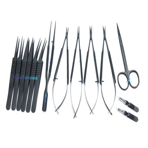 DOM MED DYNAMIC Juego de 14 Instrumentos Quirúrgicos para Cirugía de Columna Vertebral, Acero Inoxidable, Micro Pinzas, Tijeras, Porta Agujas, Reutilizables - Product Image 6