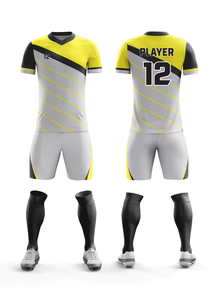 Camiseta de Fútbol Unisex para Adultos, Estilo Retro, Tecnología de Secado Rápido, Uniforme de Fútbol Transpirable, Sublimación OEM, para Verano - Product Image 6