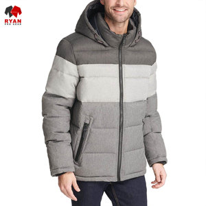 Chaqueta Acolchada de Diseño Personalizado para Hombre, con Logotipo Personalizado, Cierre de Cremallera, Tela Transpirable y Cómoda, Corte Regular - Product Image 5