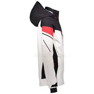 Chaqueta de esquí para hombre, transpirable e impermeable, para invierno, con capucha desmontable y tela resistente para uso en exteriores. - Product Image 4