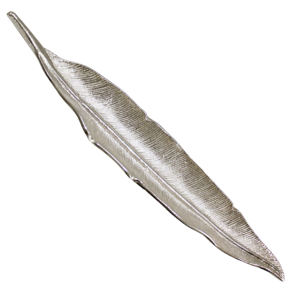 Plateau et plateau de service en aluminium moulé en forme de feuille, fait main et personnalisé, parmi les plus vendus - Product Image 4