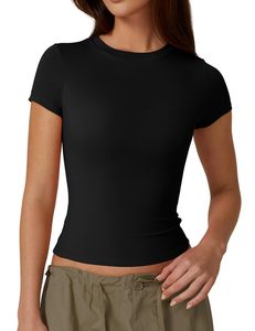 T-shirt en coton 100% uni, coupe ample, broderie logo, lavé, fabrication professionnelle, coupe ajustée, idéal pour l'été - Product Image 6