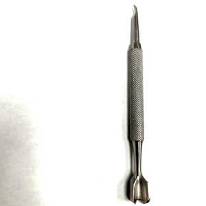 Juego de 12 Empujadores de Cutículas y Limpiadores de Uñas Jamso Industries, Instrumentos de Manicura con Punta Curva y Lisa, Acero Inoxidable - Product Image 5