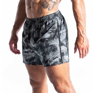 Shorts de Baño para Hombre de Alta Calidad, Marca Privada, Etiqueta Tejida Personalizada, Secado Rápido, Elásticos en 4 Direcciones, Spandex y Poliéster - Product Image 1