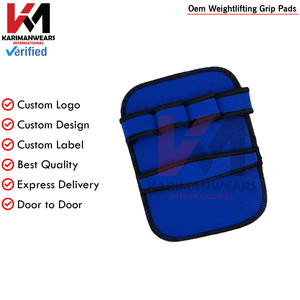 Durable Weightlifting Grip Pad Men Women Gym Anti Slip Deadlift <b>Training</b> Pads - Product Image 2