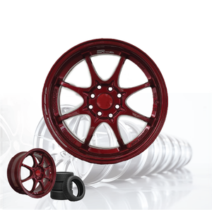 ล้อแม็กซ์อลูมิเนียมอัลลอย 3R สีแดง CANDY RED TINTER JDM ขนาด 15 นิ้ว 8 รู 100/114.3 รุ่น 04115-V13 - Product Image 3