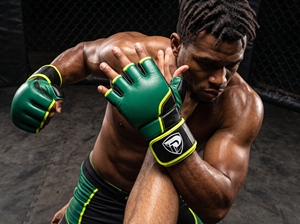 ถุงมือ MMA Dumela International EVO หนังวัวแท้ สีเขียว ทนทาน ใช้ได้ทุกฤดู ป้องกันได้ดี - Product Image 2