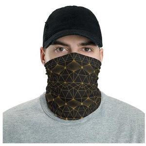 Bandana en coton imprimé personnalisé unisexe, accessoire de mode, foulard, couvre-tête, vente en gros, avec logo personnalisé, en coton doux imprimé pour la tête et le cou - Product Image 3